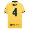 Nogometni Dres AC Milan Ricci 4 Treći 2025-26 Nogometni Dres AC Milan Ricci 4 Treći 2025-26